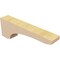 Ekena Millwork 2"W x 12"D x 4"H Thin Legacy Rough Cedar Woodgrain TimberThane Corbel, Primed Tan CORUR02X12X04LGYRCPR - alternate 4